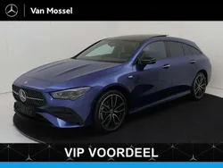 Blauw Nieuw 2025 Mercedes CLA250e Shooting Brake AMG line Stationwagen | € 53.945 (Eerlijke prijs)