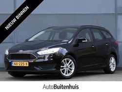 Zwart Gebruikt 2017 Ford Focus Stationwagen | € 9.895 (Eerlijke prijs)