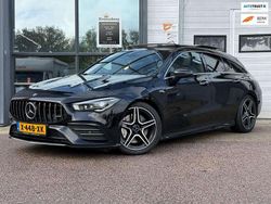 Zwart Gebruikt 2020 Mercedes CLA35 AMG Shooting Brake Premium Plus Stationwagen | € 41.450