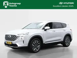 Wit, metallic lak Gebruikt 2022 Hyundai Santa Fe Premium SUV | € 37.950 (Goede deal)