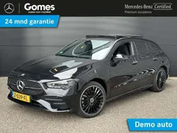 Zwart Gebruikt 2024 Mercedes CLA250e Shooting Brake AMG line Stationwagen | € 42.950 (Iets duurder)