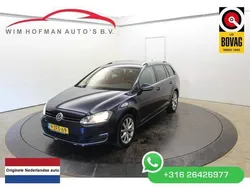 Blauw Gebruikt 2014 VW Golf VII Highline Stationwagen | € 10.240 (Goede deal)