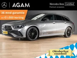 Grijs Gebruikt 2024 Mercedes CLA180 Shooting Brake AMG line Stationwagen | € 39.450 (Duur)