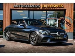 Grijs Gebruikt 2022 Mercedes C200 AMG line Cabriolet | € 46.900 (Super prijs)