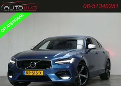 Blauw, metallic lak Gebruikt 2018 Volvo S90 R-Design Sedan | € 27.995 (Eerlijke prijs)