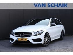 Wit Gebruikt 2018 Mercedes C180 Premium Plus Stationwagen | € 22.999 (Eerlijke prijs)
