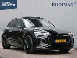 Zwart Gebruikt 2023 Audi Q8 e-tron S-Line SUV | € 61.900 (Iets duurder)