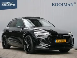 Zwart Gebruikt 2023 Audi Q8 e-tron S-Line SUV | € 61.900 (Iets duurder)