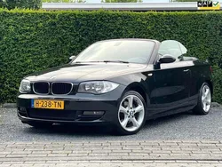 Zwart Gebruikt 2008 BMW 118 Cabriolet Cabriolet | € 6.995 (Eerlijke prijs)