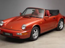 Rood Gebruikt 1991 Porsche 911 Carrera 4 Cabriolet Cabriolet | € 89.800