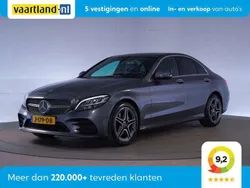 Grijs Gebruikt 2020 Mercedes C180 AMG line Sedan | € 25.909 (Super prijs)