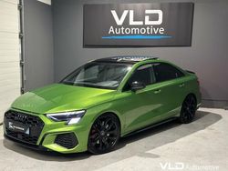 Groen, metallic lak Gebruikt 2021 Audi S3 Exclusive Sedan | € 58.995