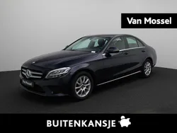Blauw, metallic lak Gebruikt 2020 Mercedes C180 Sedan | € 24.900