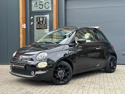 Zwart Gebruikt 2016 Fiat 500C Lounge Cabriolet | € 8.250 (Eerlijke prijs)