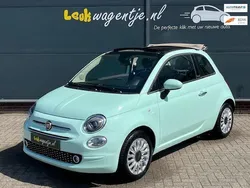 Groen Gebruikt 2019 Fiat 500C Lounge Cabriolet | € 12.940 (Eerlijke prijs)