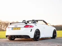 Wit, metallic lak Gebruikt 2019 Audi TT Roadster S-Line Cabriolet | € 36.950 (Super prijs)