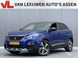 Blauw, metallic lak Gebruikt 2018 Peugeot 3008 GT-line SUV | € 16.448 (Eerlijke prijs)