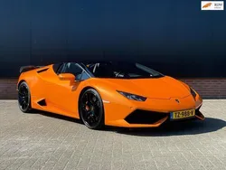 Oranje, metallic lak Gebruikt 2017 Lamborghini Huracán Cabriolet | € 225.000 (Iets duurder)
