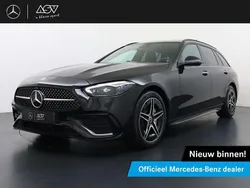 Zwart Nieuw 2025 Mercedes C300e Business Stationwagen | € 69.751 (Iets duurder)