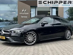 Zwart Gebruikt 2020 Mercedes CLA220 Shooting Brake AMG line Stationwagen | € 27.900