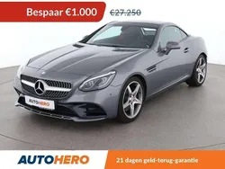 Grijs Gebruikt 2016 Mercedes SLC180 AMG line Cabriolet | € 25.749