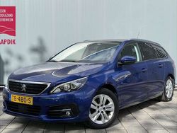Blauw Gebruikt 2018 Peugeot 308 Stationwagen | € 9.444 (Duur)