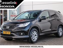 Zwart Gebruikt 2014 Honda CR-V Elegance SUV | € 15.950 (Eerlijke prijs)