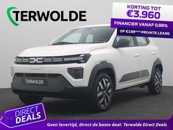 Wit, metallic lak Nieuw 2025 Dacia Spring Expression Hatchback | € 18.300