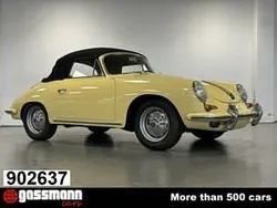 Geelgelb Gebruikt 1963 Porsche 356 Cabriolet | € 139.000