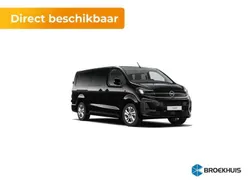 Zwart Nieuw 2025 Opel Vivaro Van | € 58.395 (Iets duurder)
