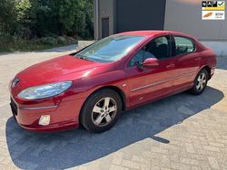 Rood Gebruikt 2009 Peugeot 407 Business-Line Sedan | € 1.900 (Goede deal)