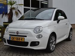 Wit Gebruikt 2015 Fiat 500S Cabriolet | € 6.950 (Eerlijke prijs)