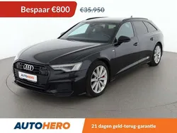 Zwart Gebruikt 2020 Audi A6 Sport Stationwagen | € 35.349 (Goede deal)