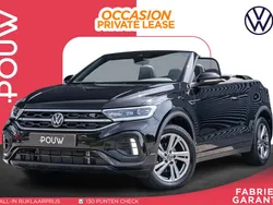 Zwart Gebruikt 2024 VW T-Roc Cabriolet R-line Cabriolet | € 44.900 (Eerlijke prijs)