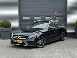 Zwart, metallic lak Gebruikt 2019 Mercedes C180 AMG Stationwagen | € 14.400 (Goede deal)