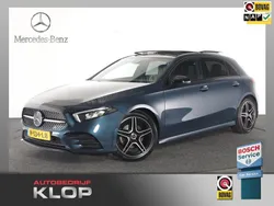 Blauw, metallic lak Gebruikt 2020 Mercedes A180 Advantage Hatchback | € 27.850 (Eerlijke prijs)