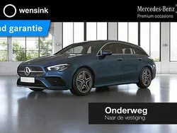 Blauw Gebruikt 2023 Mercedes CLA250 Shooting Brake AMG line Stationwagen | € 35.850 (Eerlijke prijs)