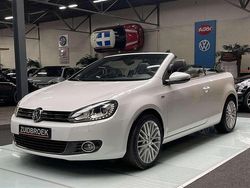 Wit, metallic lak Gebruikt 2013 VW Golf Cabriolet Life Cabriolet | € 9.999 (Goede deal)