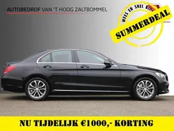 Zwart Gebruikt 2016 Mercedes C350e Avantgarde Sedan | € 22.900