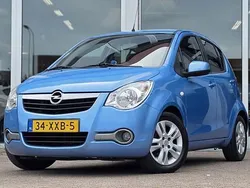 Blauw, metallic lak Gebruikt 2012 Opel Agila Edition Hatchback | € 2.994 (Eerlijke prijs)