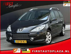 Zwart, metallic lak Gebruikt 2007 Peugeot 307 Stationwagen | € 1.499 (Eerlijke prijs)