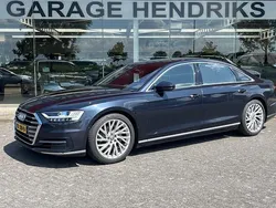 Blauw, metallic lak Gebruikt 2018 Audi A8L Sedan | € 42.500