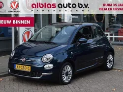 Blauw, metallic lak Gebruikt 2019 Fiat 500 Lounge Hatchback | € 10.950 (Eerlijke prijs)