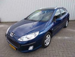Blauw, metallic lak Gebruikt 2007 Peugeot 407 Premium Stationwagen | € 1.995