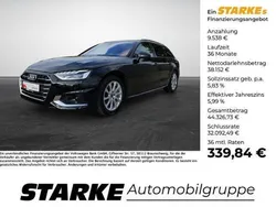 Zwart Gebruikt 2023 Audi A4 Advanced Plus Stationwagen | € 49.225