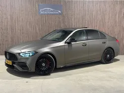 Zwart Gebruikt 2022 Mercedes C300 AMG line Sedan | € 49.900 (Iets duurder)