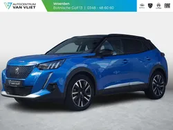 Blauw Gebruikt 2021 Peugeot e-2008 GT SUV | € 18.990 (Eerlijke prijs)