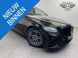 Zwart Gebruikt 2020 Mercedes C180 AMG Stationwagen | € 21.950 (Super prijs)