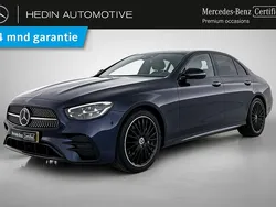 Blauw Gebruikt 2023 Mercedes E200 AMG line Sedan | € 54.900 (Eerlijke prijs)