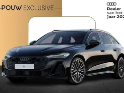 Zwart Nieuw 2025 Audi S5 S-Line Stationwagen | € 110.710 (Iets duurder)